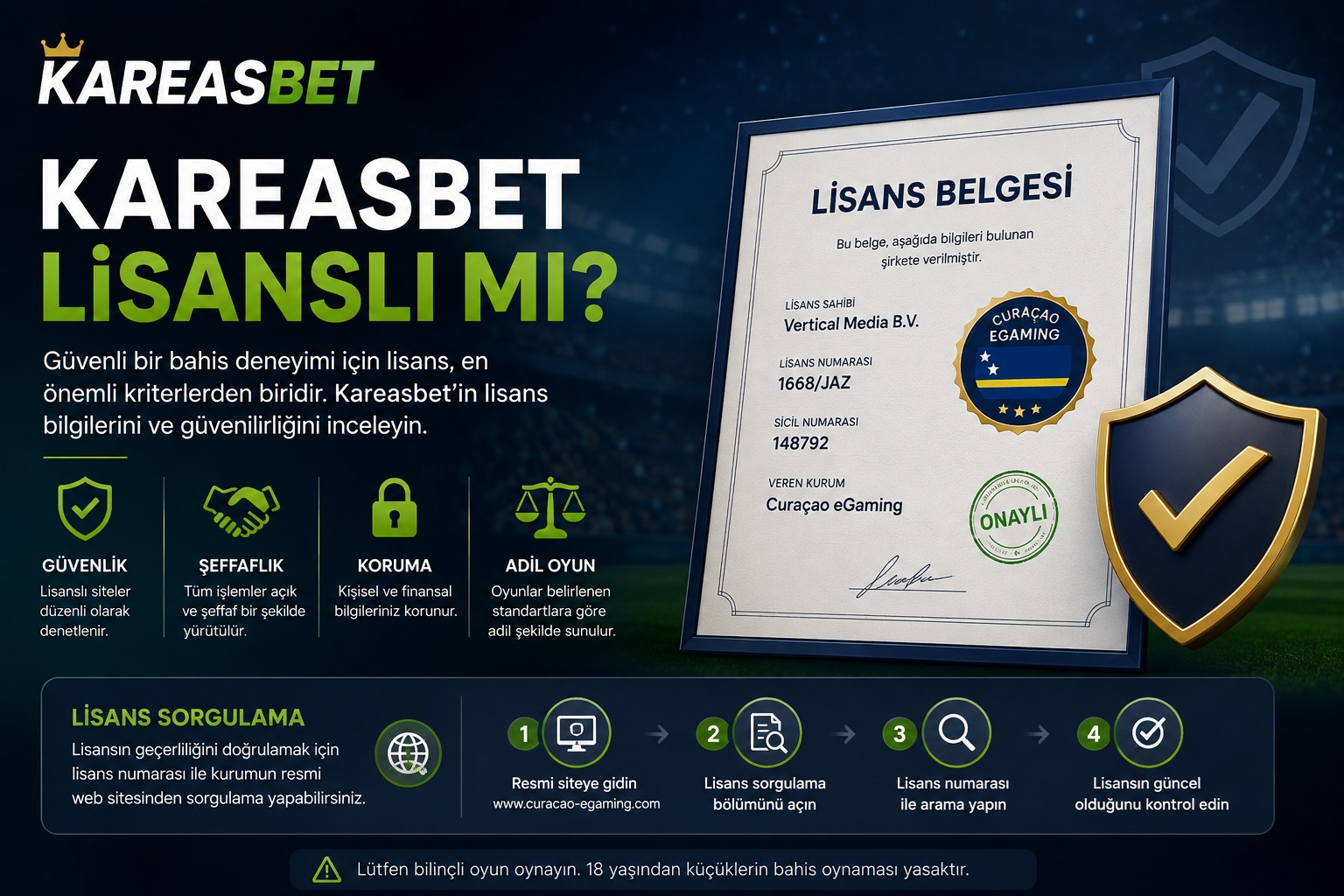 kareasbet lisanslı mı