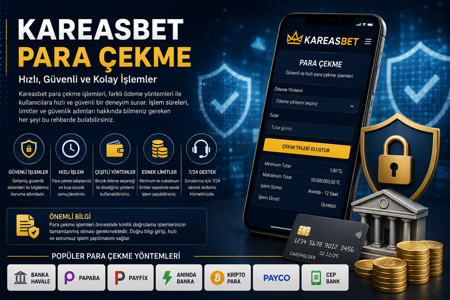 kareasbet para çekme