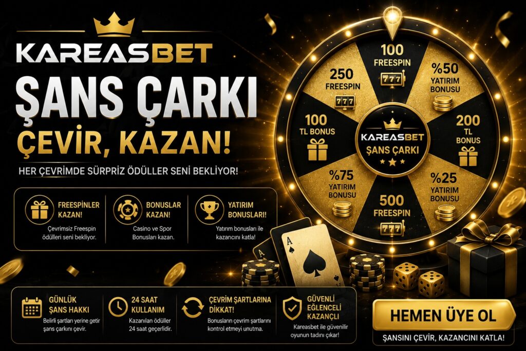 kareasbet şans çarkı