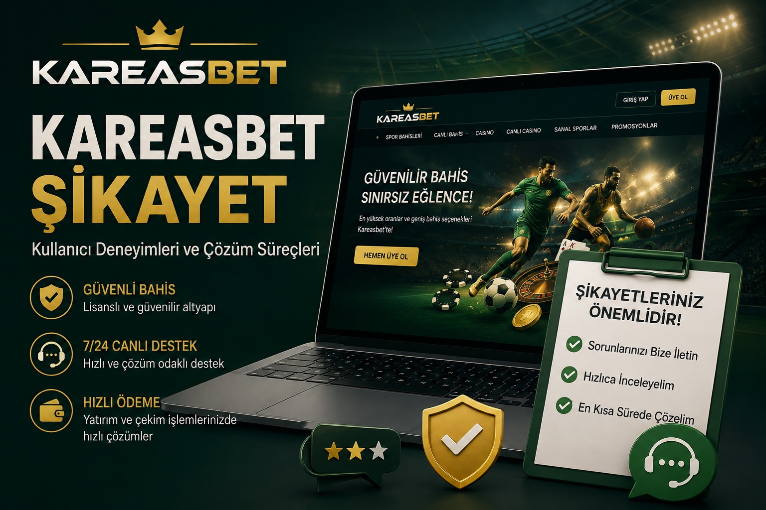 kareasbet şikayet