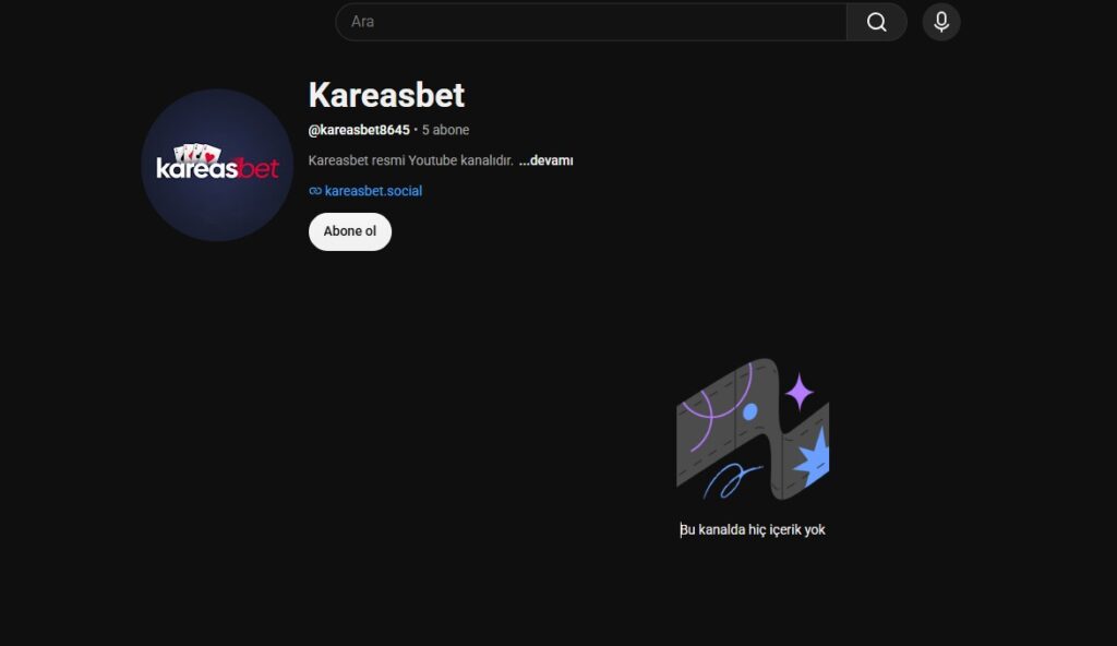 kareasbet youtube kanalı