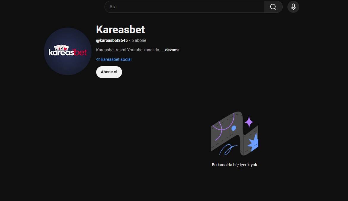 kareasbet youtube kanalı