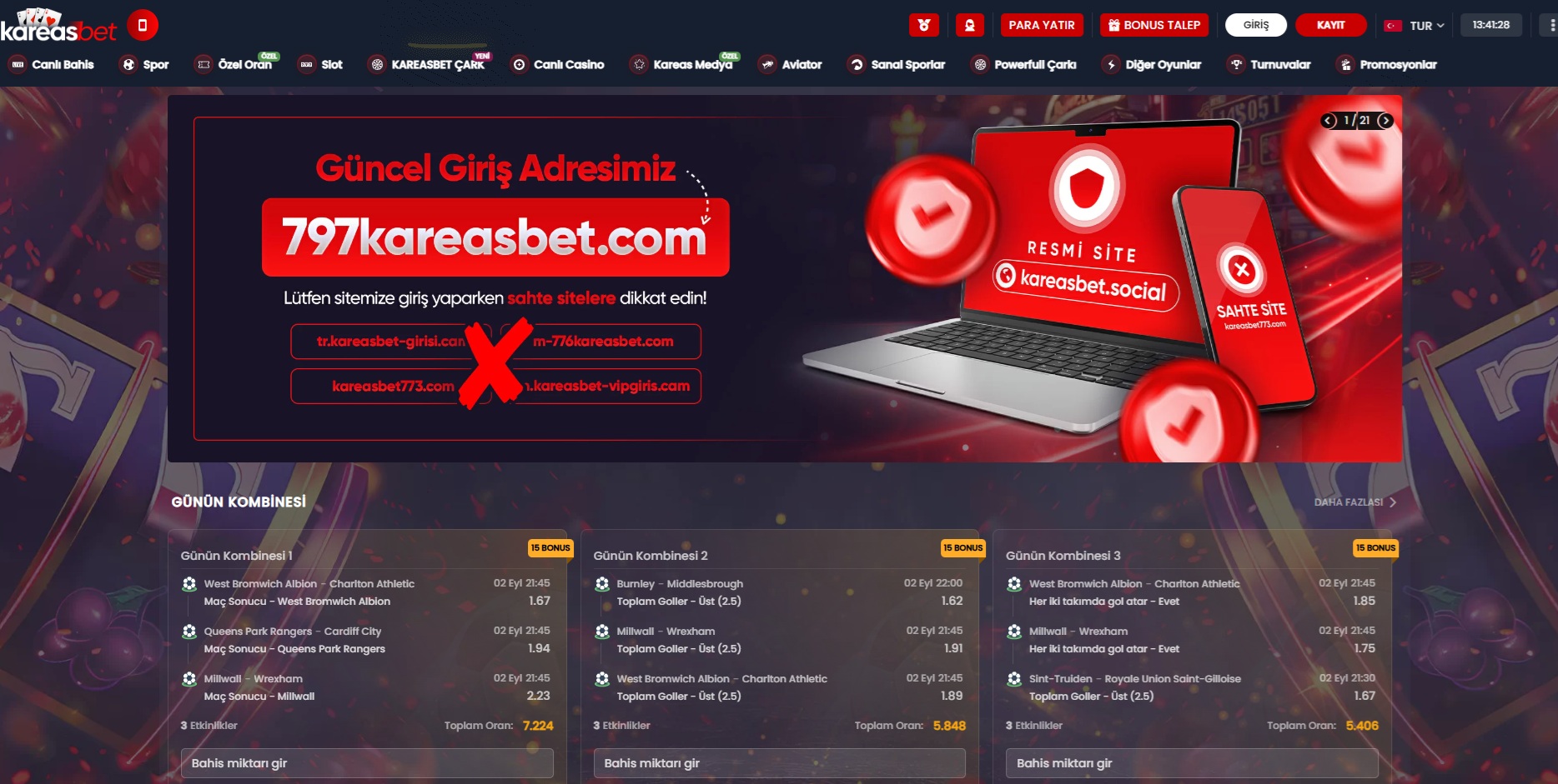 kareasbet rulet